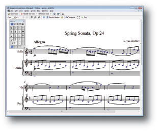 Create a printable score